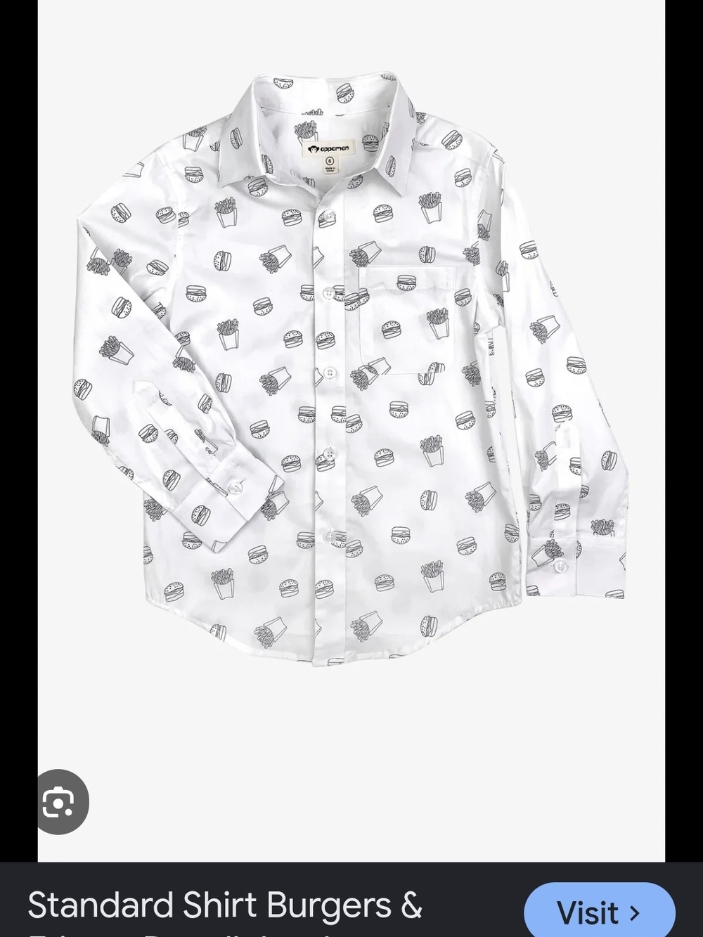 Appaman White Button Down